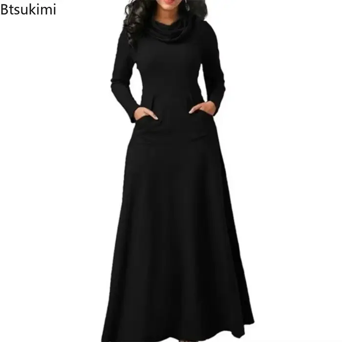 Robe longue élégante pour femme 2026