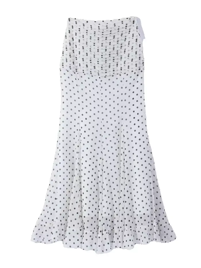 Jupes sirène pour femmes à pois