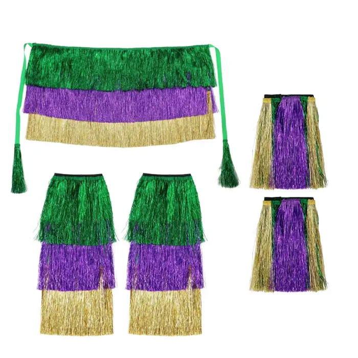 Jupe à franges de carnaval