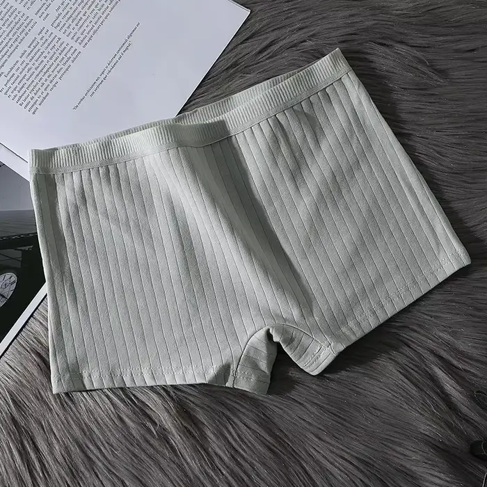 Été femmes culottes de sécurité coton sous jupe femme sans couture caleçon couleur unie grande taille Boxer Shorts