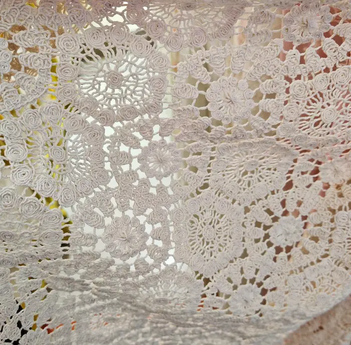 Jupe en coton de forme carrée pour femme