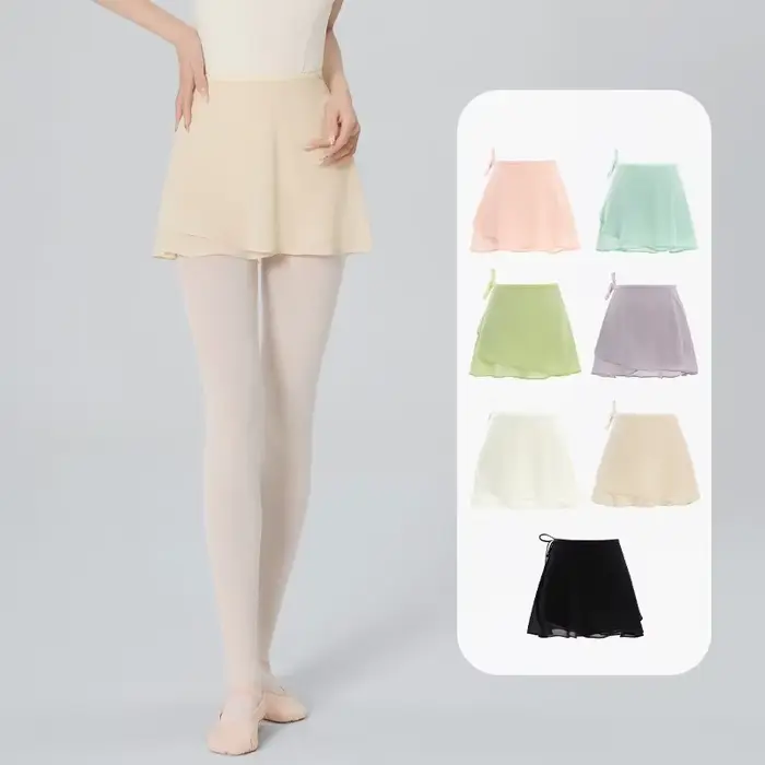 Jupe portefeuille de ballet pour femmes adultes