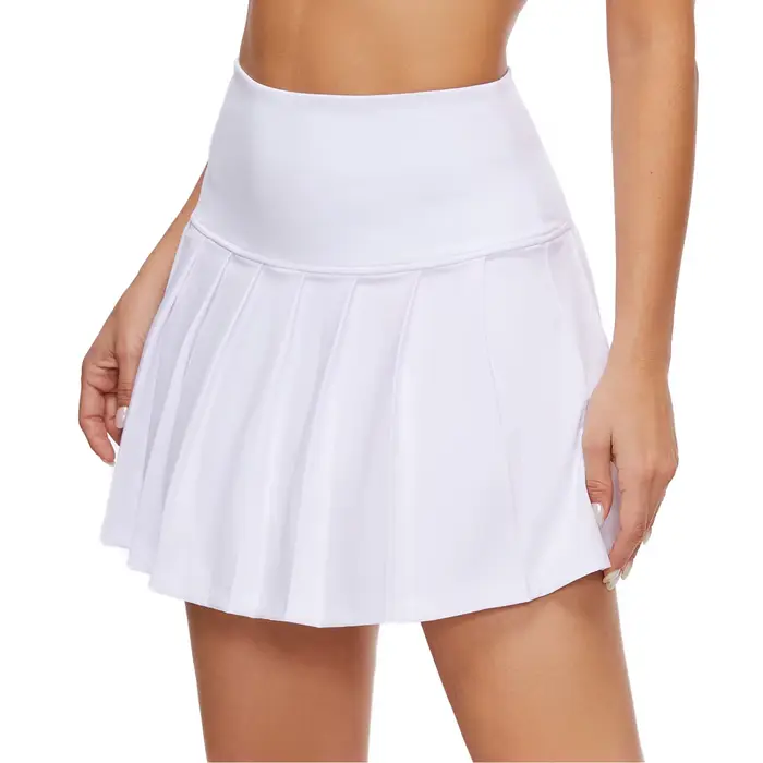 Jupe Courte de dehors Décontractée pour Femme, Culotte Taille Haute, Tennis, Respirante, Yoga, Golf,