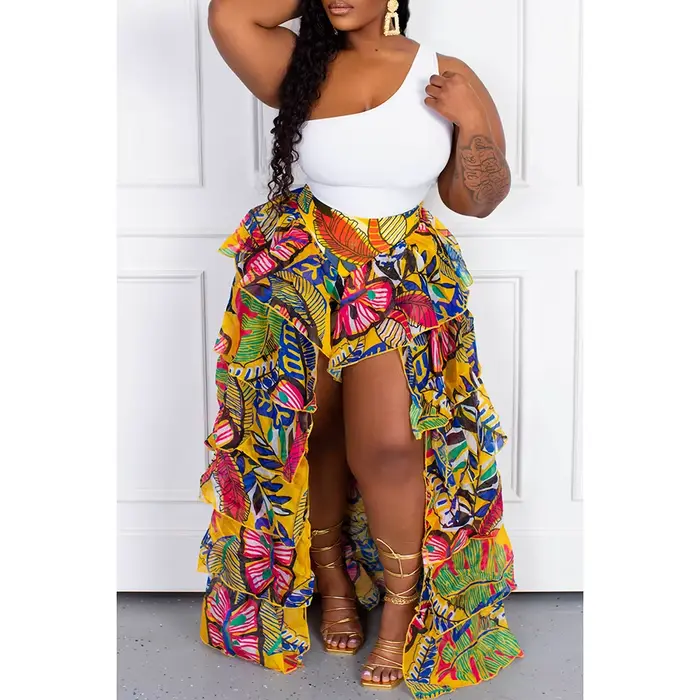 Jupe de plage style bohème pour femmes