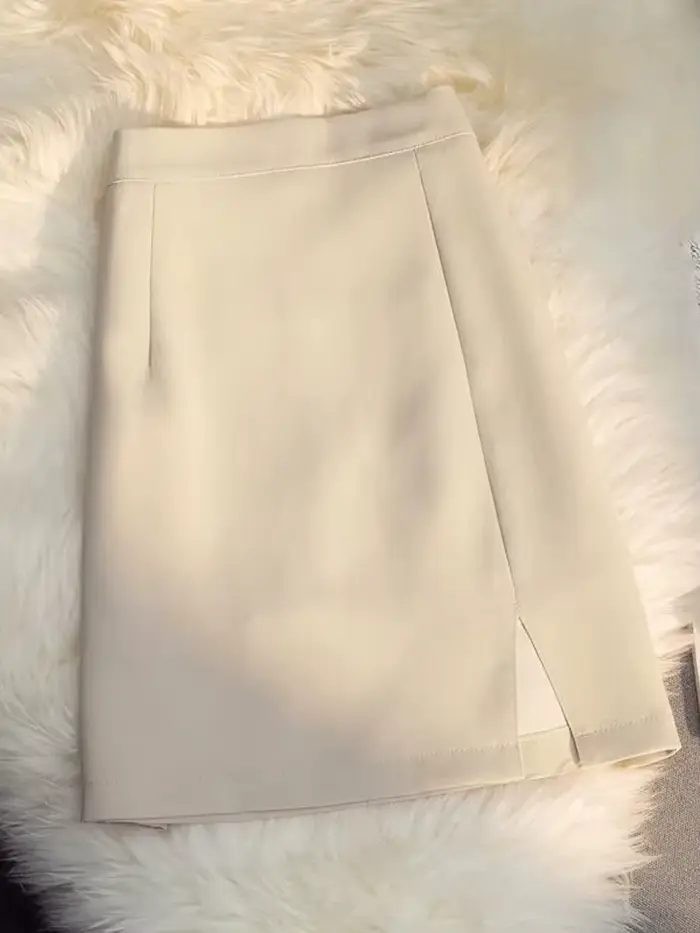 ZOpastels-Jupes taille haute pour femmes