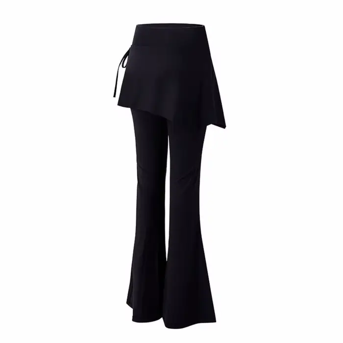 Leggings de sport pour femmes 2 en 1 avec jupe intégrée
