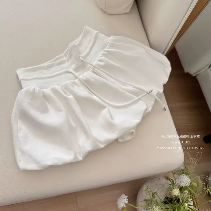 Mini jupe d'été pour femmes, mode coréenne Y2k, Coquette des années 2000, taille haute, jupe-culotte