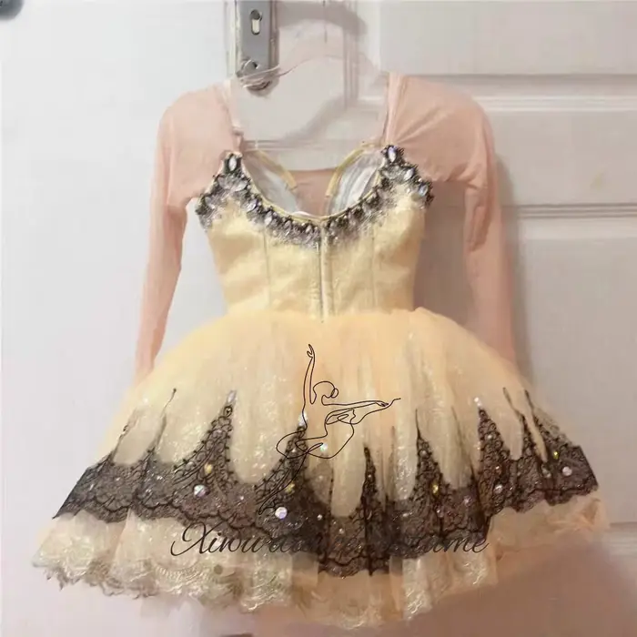 Jupe de ballet jaune Don Quichotte