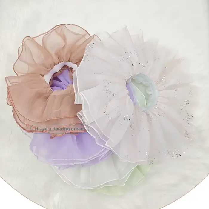 Filles Mini jupe fête enfants brillant Ballet Tutu