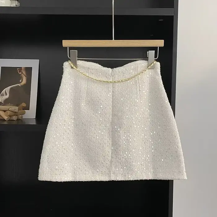 Mini jupe chic française pour femme