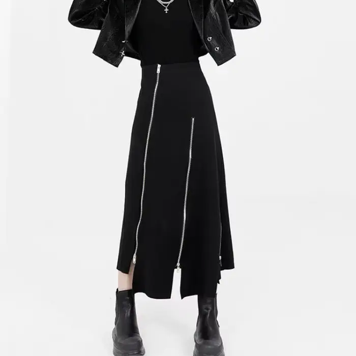 Jupe taille haute pour femme