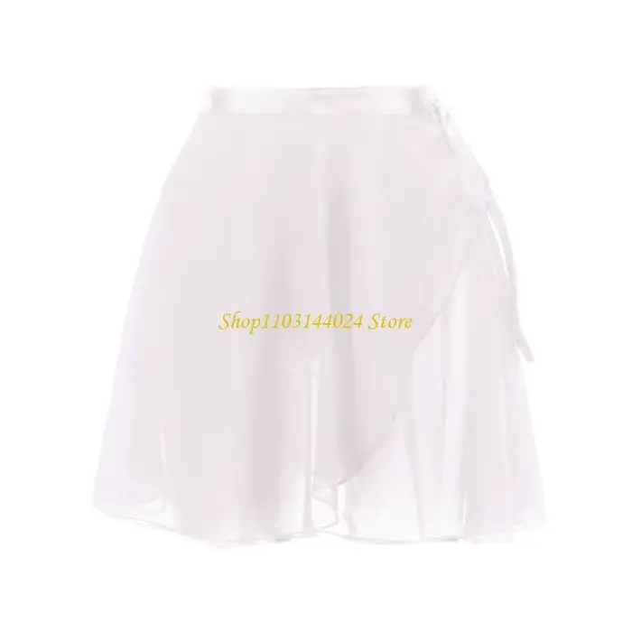 N5KE – jupe portefeuille Ballet en mousseline soie pour femmes