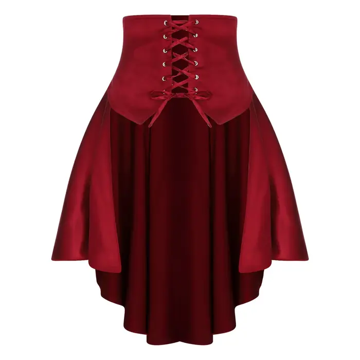 Jupe de Pirate gothique Steampunk pour femmes, Costume de Cosplay Vintage médiéval Renaissance, jupe