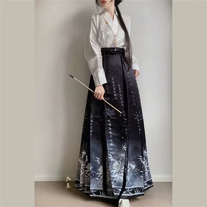 Jupe Hanfu de Style chinois