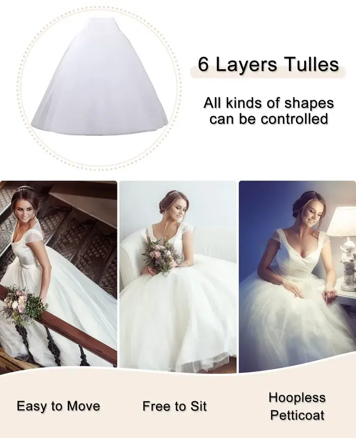 Jupe Crinoline en Tulle 8 couches