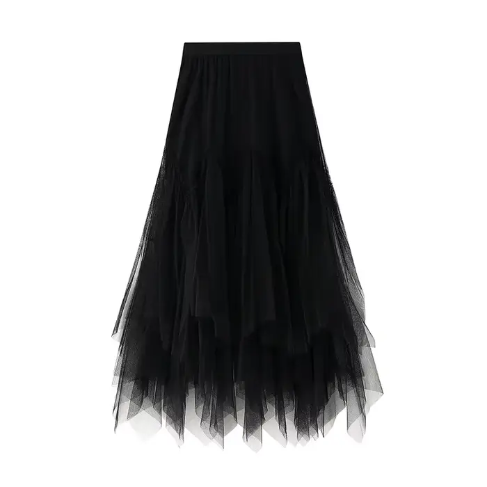 Jupes tutu taille haute élastiques pour femmes